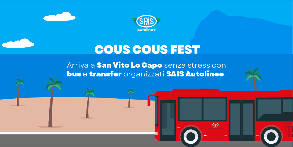Raggiungi Cous Cous Fest con SAIS Autolinee
