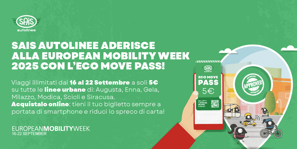 Con SAIS Autolinee la tua città a portata di mano